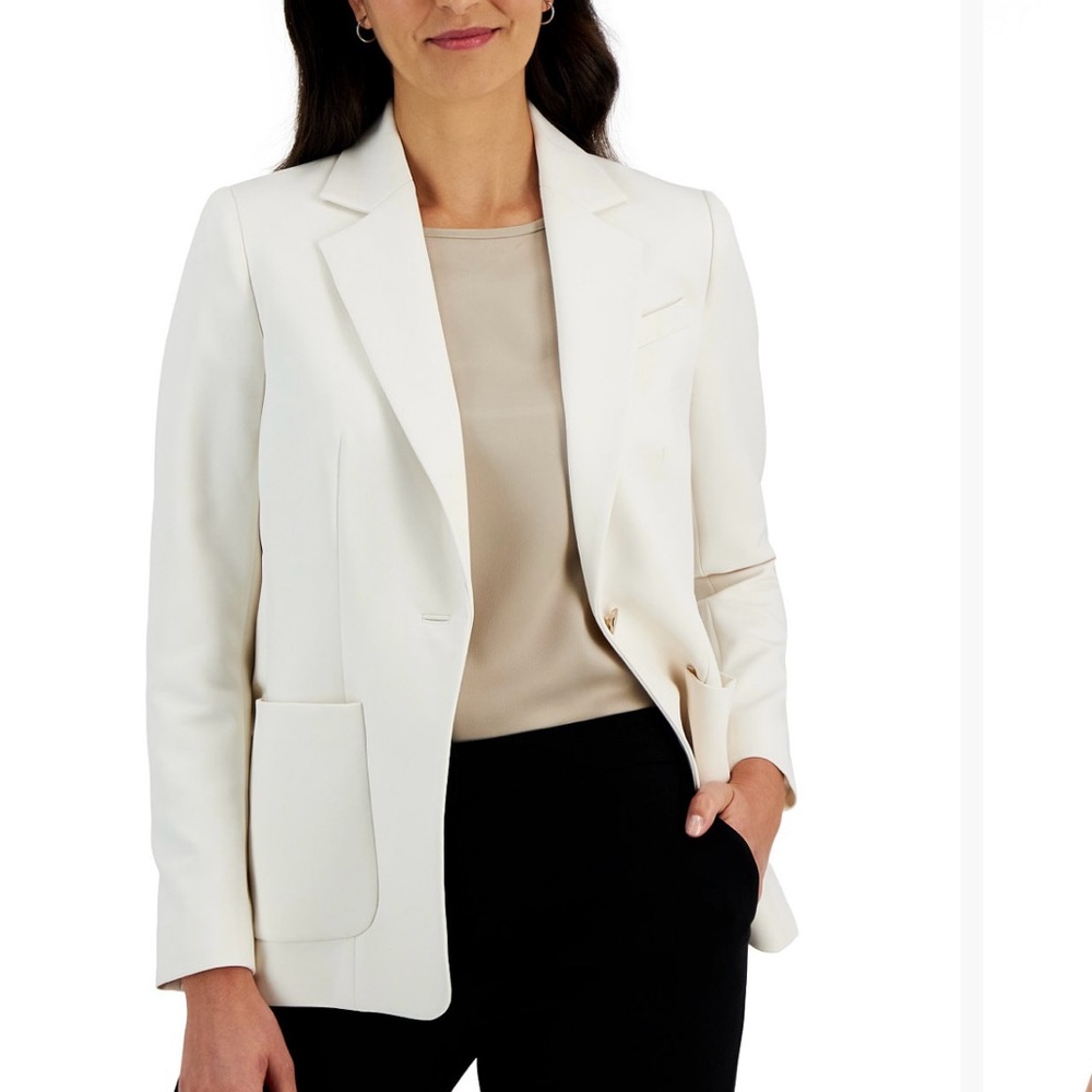 Anne Klein Cream Blazer for Women